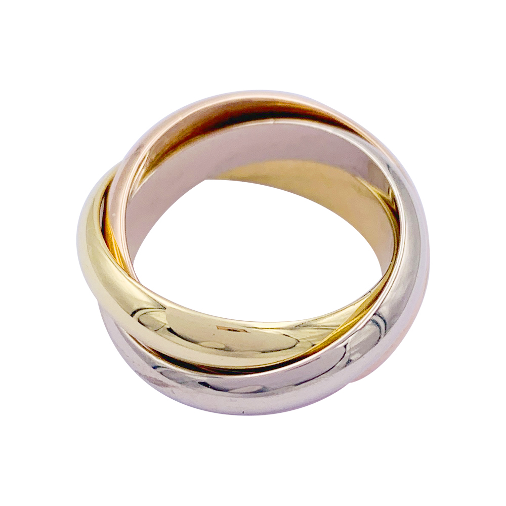 Bague Cartier Trinity Trois Ors Maison Eloe