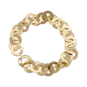 Bracelet Fred, “Cercles”, or jaune.